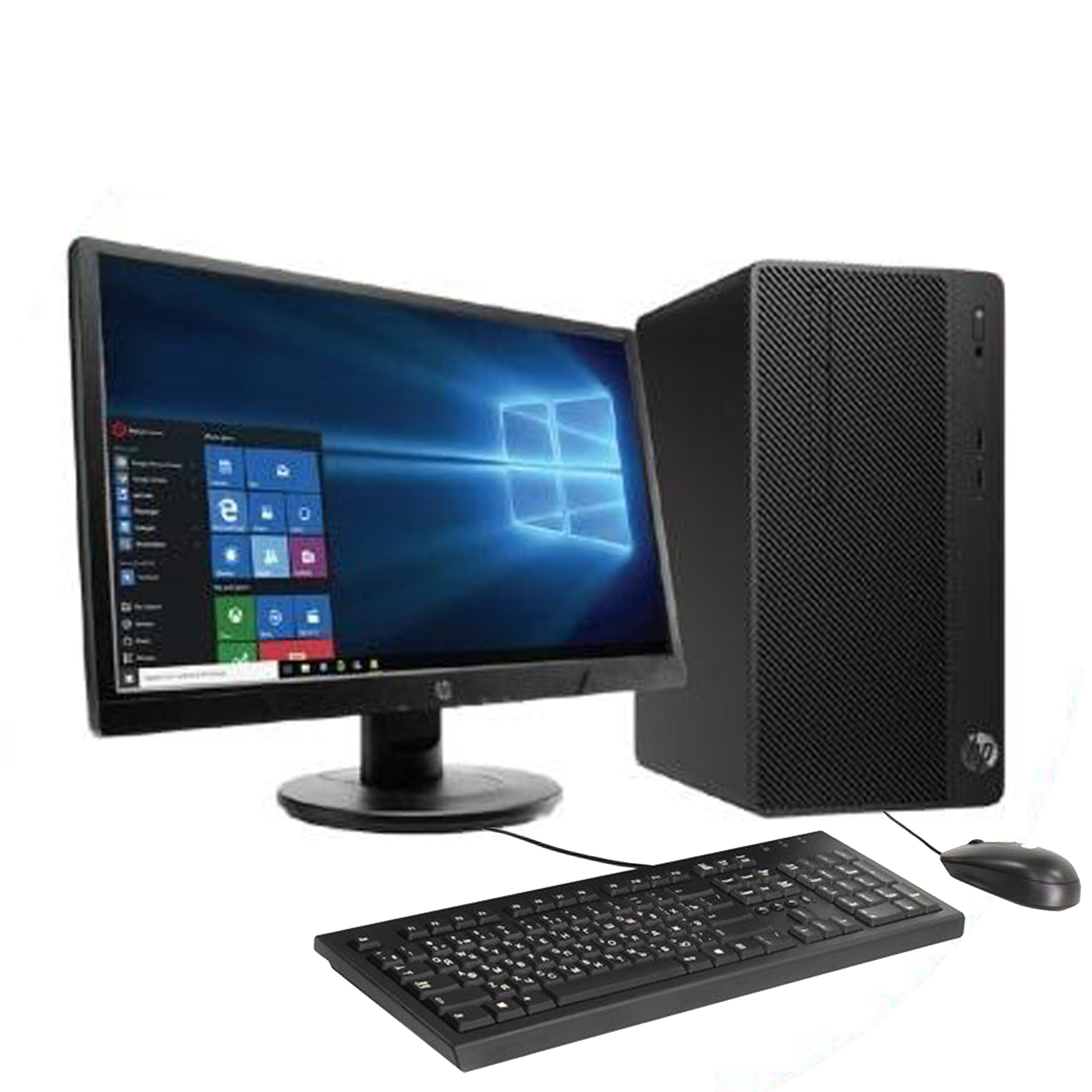 HP 290 G3 Microtower PC Intel Core I5 4GB RAM 1TB HDD 18 5 Monitor 