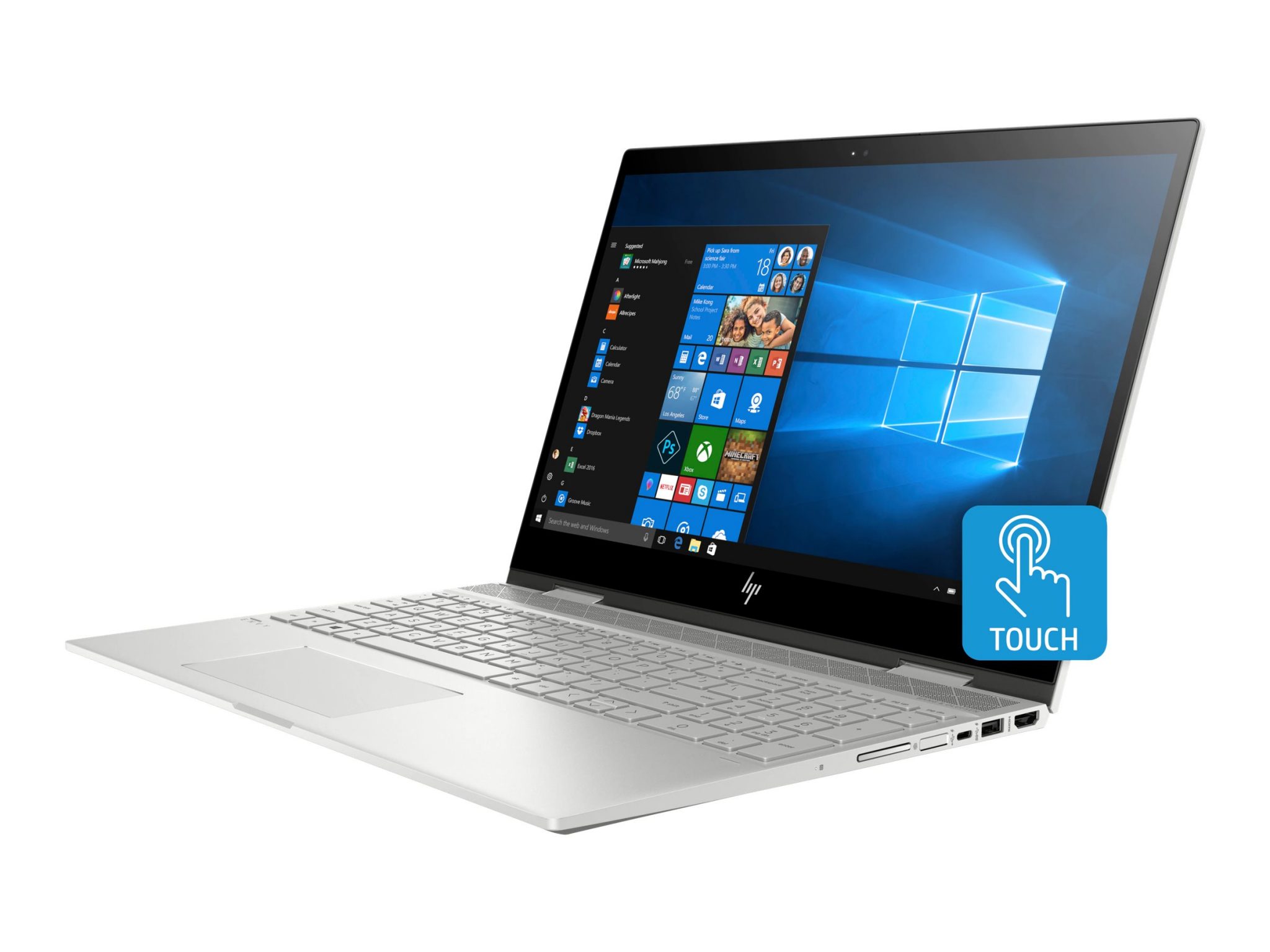 HP Envy X360 2in1 Touchscreen Laptop 15.6" FHD i710510U Business PC