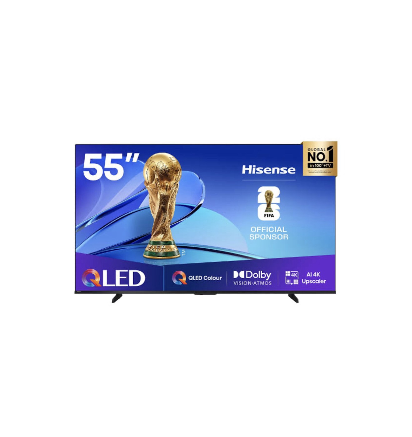Hisense 55 Inch 4K QLED TV (Q6 Series)