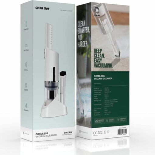 Green Lion Cordless Vacuum Cleaner