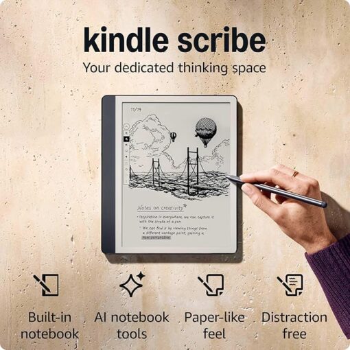 Amazon Kindle Scribe (64 GB) premium pen