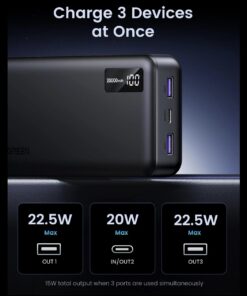 UGREEN Power Bank 22.5W 20000mAh - Image 5