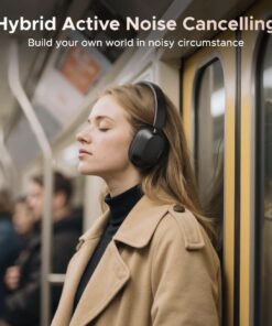 UGREEN HiTune Max5c Wireless Over Ear Headphones, Hybrid ANC, 75H Playtimes - Image 2