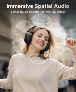 UGREEN HiTune Max5c Wireless Over Ear Headphones, Hybrid ANC, 75H Playtimes - Image 6