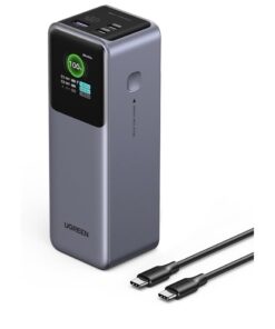 UGREEN Nexode 25000mAh 200W PD 3.1 TFT 3-Port Power Bank