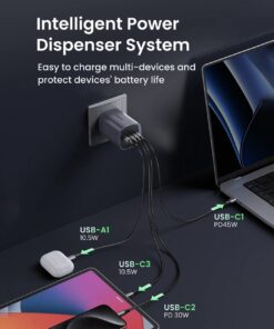 UGREEN 100W 4-Port Nexode S GaN Fast Charger UK - Image 4