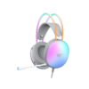 HAVIT H2037d RGB gaming headset with adaptive suspension headbeam and dynamic LED illumination