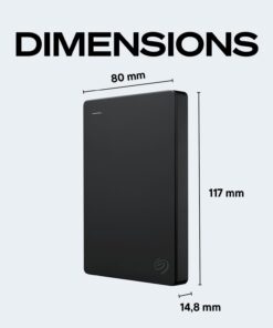 Seagate Portable 2TB External Hard Drive HDD – USB 3.0 - Image 3