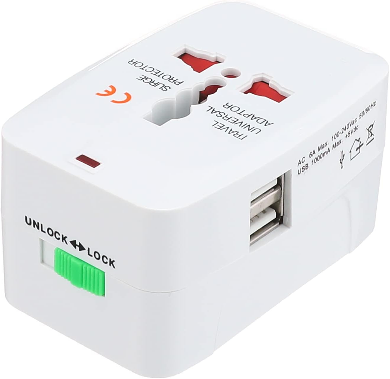 All-in-One International Travel Power Charger Universal Adapter Plug - Image 2