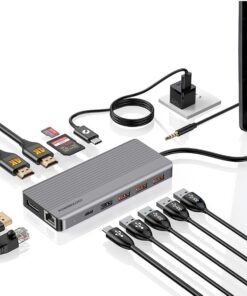 Powerology 13 in1 USB-C Hub 4K HDMI - Image 3