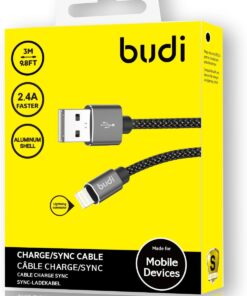 Budi iPhone Charging and Data Sync Cable - Image 4