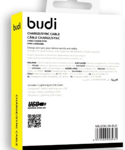 Budi iPhone Charging and Data Sync Cable - Image 3