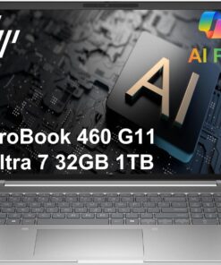 HP ProBook 460 G11 AI Laptop (Intel Core Ultra 7, 16GB RAM, 512GB SSD)