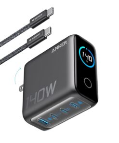Anker 140W 4-Port GaN Charger with Smart HD Display (PD 3.1) - Image 3