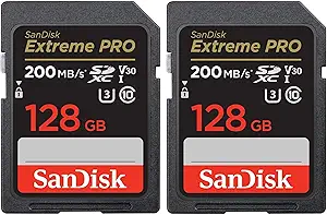 SanDisk 128GB 200MBPS Extreme PRO UHS-I SDXC Memory Card - Image 2