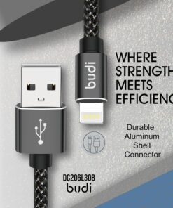Budi iPhone Charging and Data Sync Cable - Image 2