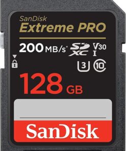 SanDisk 128GB 200MBPS Extreme PRO UHS-I SDXC Memory Card