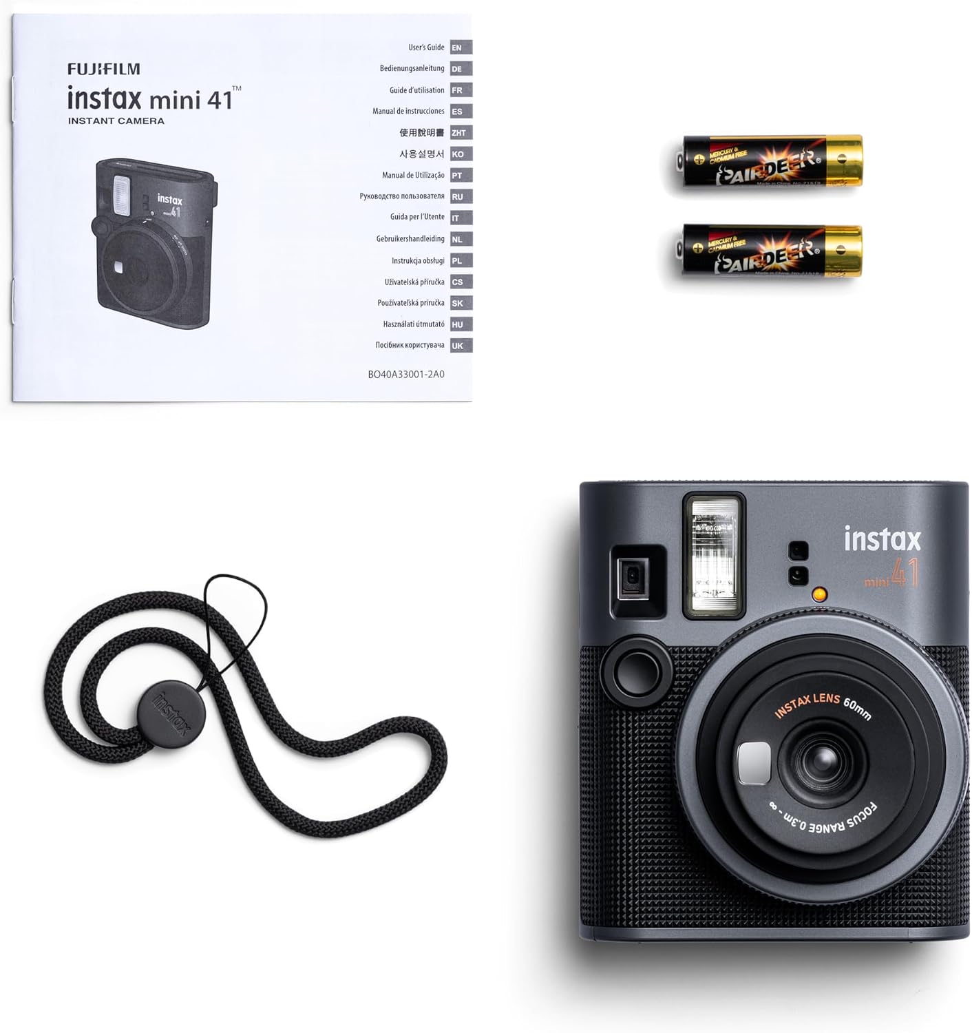 Fujifilm Instax Mini 41 Instant Film Camera - Image 4