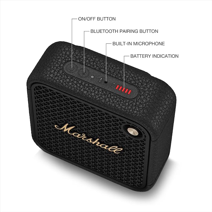 Marshall Willen II Portable Bluetooth Speaker - Image 3