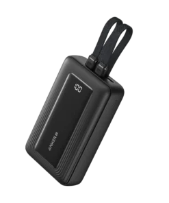 Anker Zolo Power Bank (10K, 30W, Built-In USB-C and Lightning Cable)