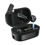 Green Lion GM-85X 3 In 1 Wireless Microphone – Black - Image 2