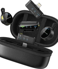 Green Lion GM-85X 3 In 1 Wireless Microphone – Black