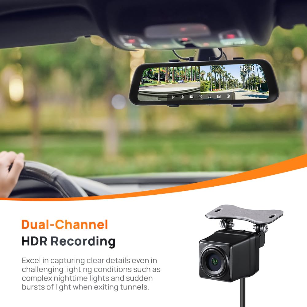 70mai Rearview Dash Cam S500 Set Starvis 2 - Image 4