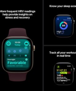 Apple Watch Series 12 GPS + Cellular 42mm Smartwatch - Image 3