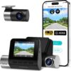 70mai 2.7K Dash Cam Front and Rear A500S