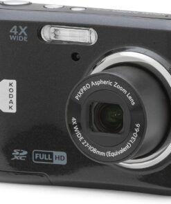 Kodak PIXPRO FZ45 Digital Camera, 16MP Point & Shoot (Black)