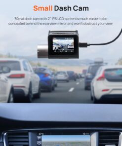 70mai 2.7K Dash Cam Front and Rear A500S - Image 3